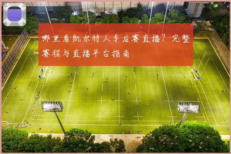 哪里看凯尔特人季后赛直播?完整赛程与直播平台指南