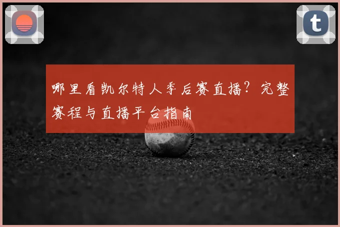 哪里看凯尔特人季后赛直播?完整赛程与直播平台指南